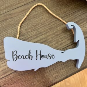 Stenciled - "Beach House"