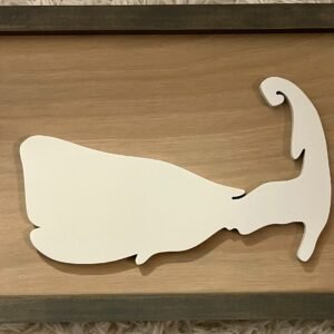 Cape Cod Whale logo sign