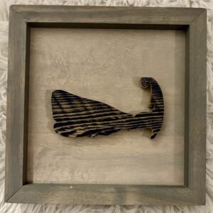 Cape Cod Whale logo sign - Mini